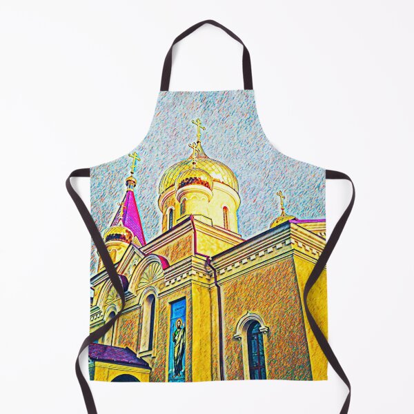 Item preview, Orthodox church with shining domes designed and sold by helenkaiy.