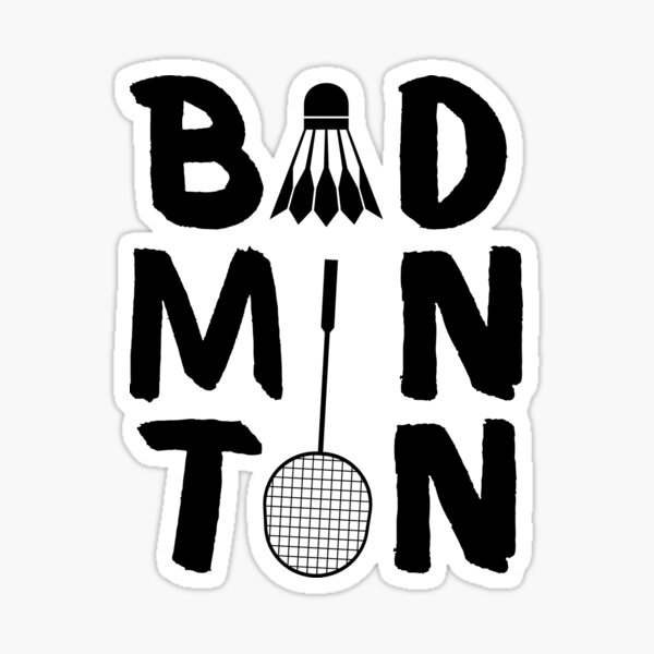Vista previa del artículo con la obra «Diseño de bádminton», diseñado y vendido por BadmintonStore.
