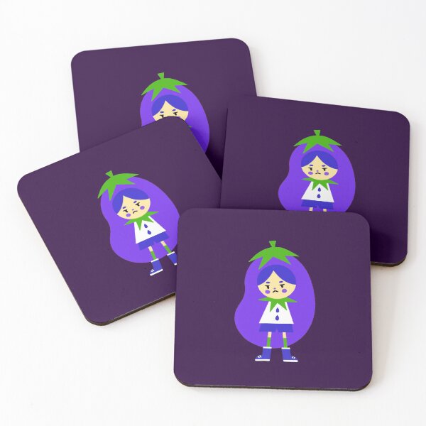 Item preview, Eggplant :-< designed and sold by OkieToki.