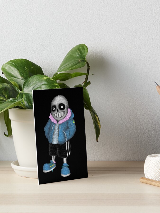 Horror Sans Bitty Postcard for Sale by MoonRushers