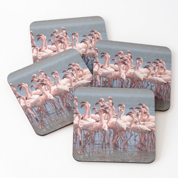 Item preview, Lesser Flamingos designed and sold by AnthonyZed.