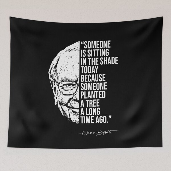 Item preview, Warren Buffett quotes, quote designed and sold by madkitten.