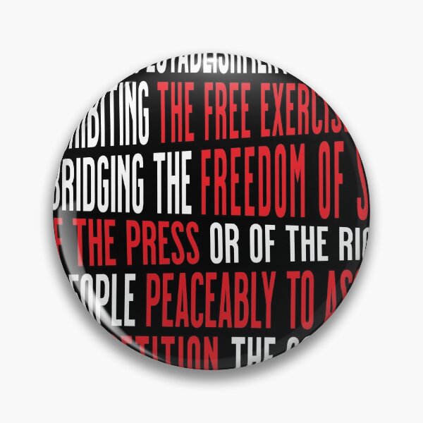 Item preview, First Amendment Free Speech Freedom to Protest designed and sold by AntiqueImages.