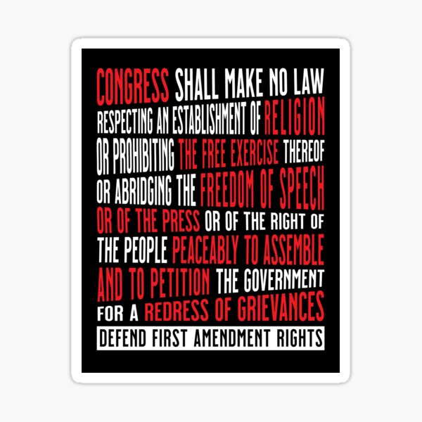 first amendment freedom of speech limitations