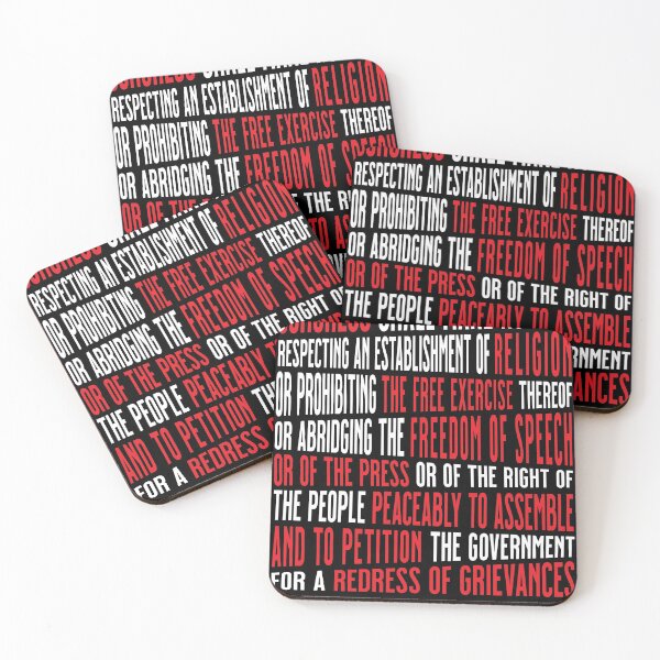 Item preview, First Amendment Free Speech Freedom to Protest designed and sold by AntiqueImages.