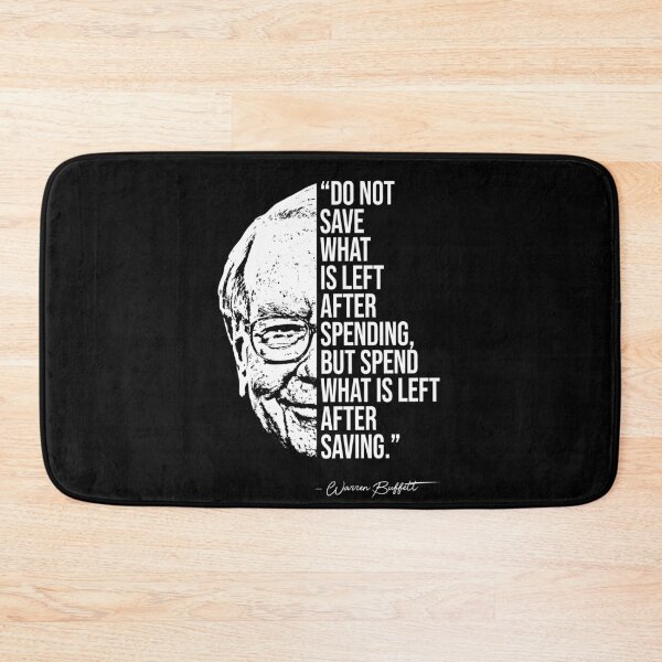 Item preview, Warren Buffett quotes, quote designed and sold by madkitten.