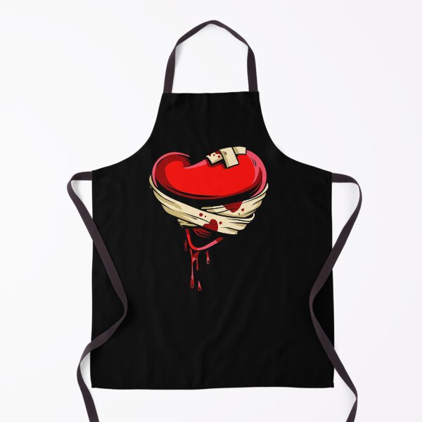 Item preview, Broken heart bleeding bandaged designed and sold by headpossum.