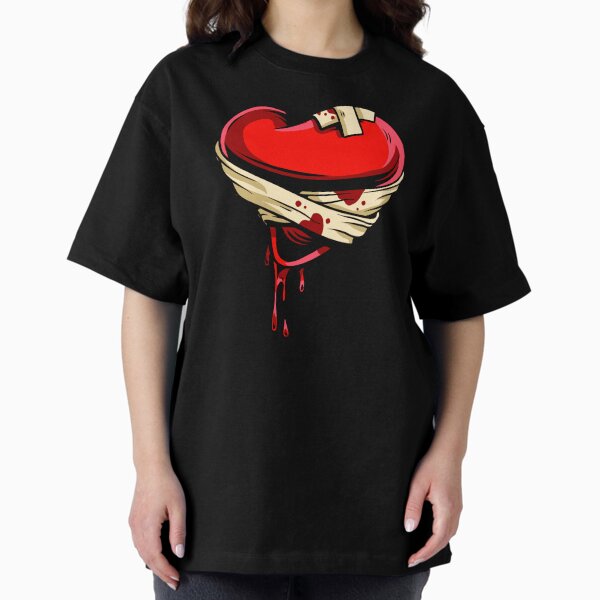 Item preview, Broken heart bleeding bandaged designed and sold by headpossum.
