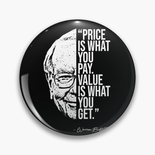 Item preview, Warren Buffett quotes, quote designed and sold by madkitten.