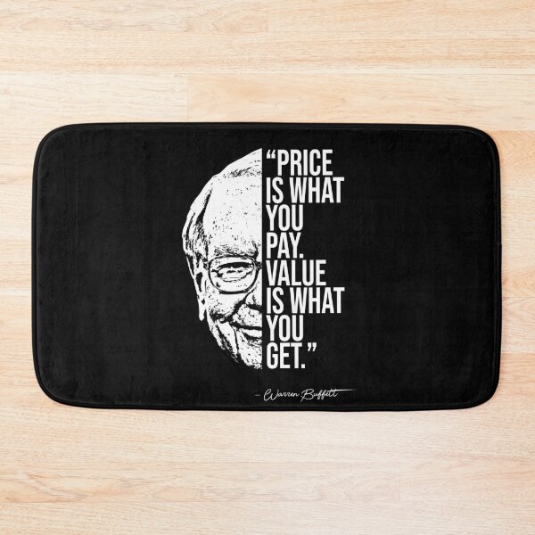 Item preview, Warren Buffett quotes, quote designed and sold by madkitten.