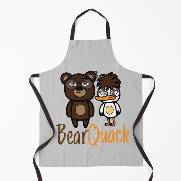 Item preview, BearQuack with glasses blank face designed and sold by BearQuack.