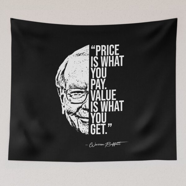Item preview, Warren Buffett quotes, quote designed and sold by madkitten.