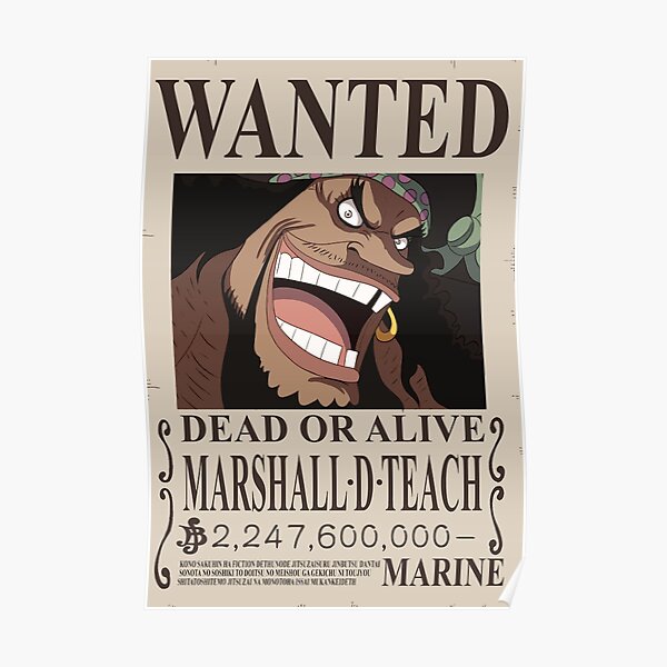 Whitebeard Pirates Posters | Redbubble