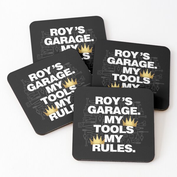Item preview, Roy Garage My Tools, My Rules designed and sold by HelloFromAja.