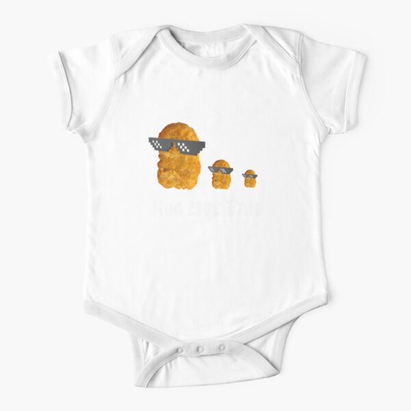 Ronald Youtube Short Sleeve Baby One Piece Redbubble - roblox bloxburg codes nuggets