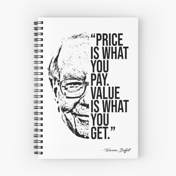 Item preview,  Warren Buffett quotes, quote designed and sold by madkitten.