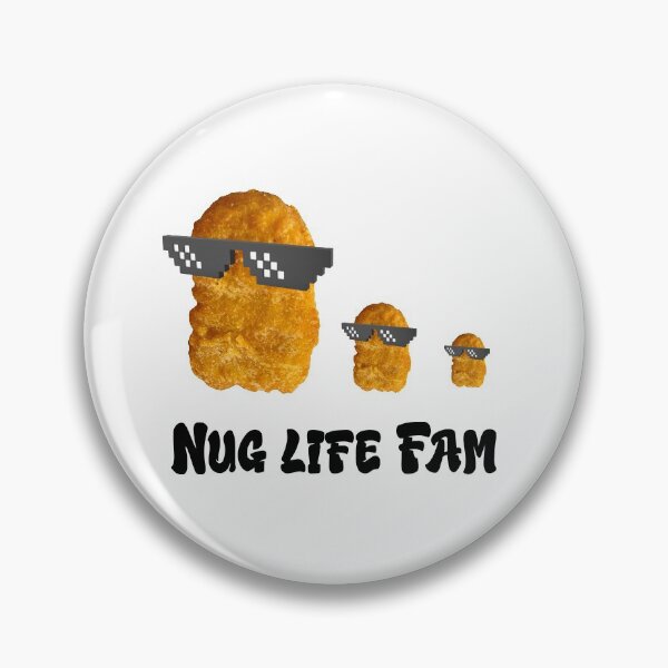 Item preview, Nug Life Fam - McDonalds Chicken Nuggets designed and sold by T-shirt-Designs.