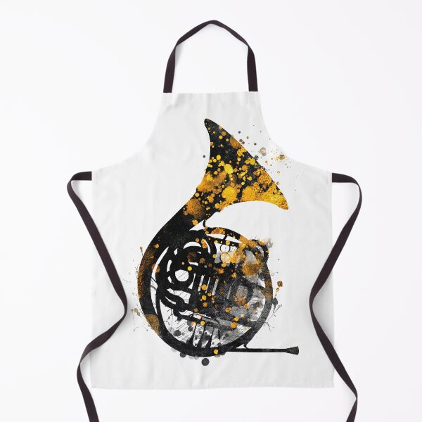 Item preview, french horn music art #music designed and sold by JBJart.