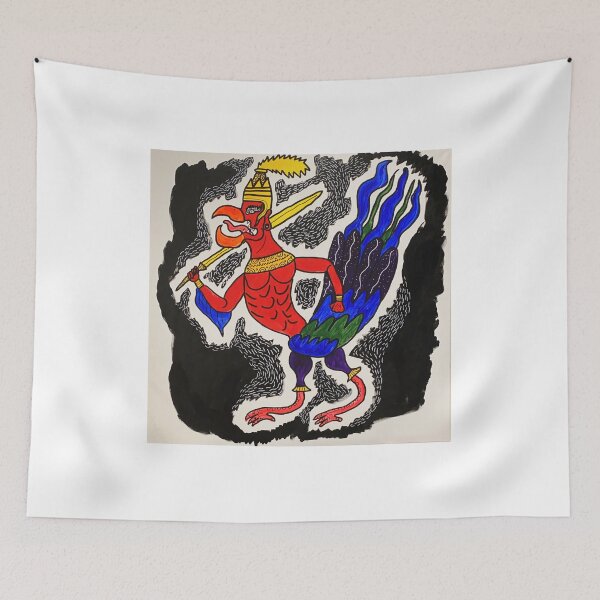 Item preview, Bird man warrior  designed and sold by Liam San Jose.