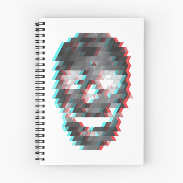 Item preview, Glitch skull- Digital pirate designed and sold by adamnicolson.