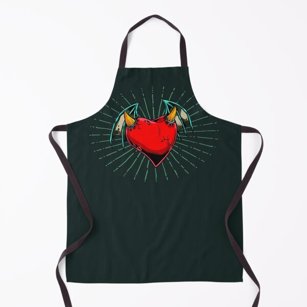 Item preview, Winged heart with little devil horns designed and sold by headpossum.