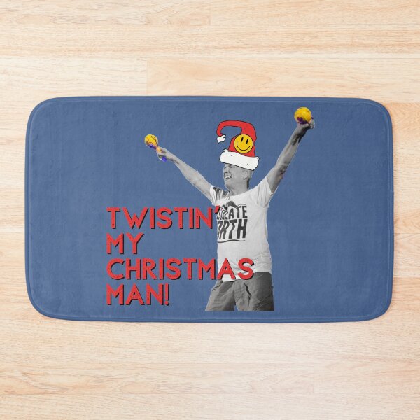 Item preview, Twisting My Christmas Man - Mad For It Bez / Happy Mondays Christmas Design designed and sold by raretshirtsuk.