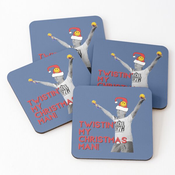 Item preview, Twisting My Christmas Man - Mad For It Bez / Happy Mondays Christmas Design designed and sold by raretshirtsuk.