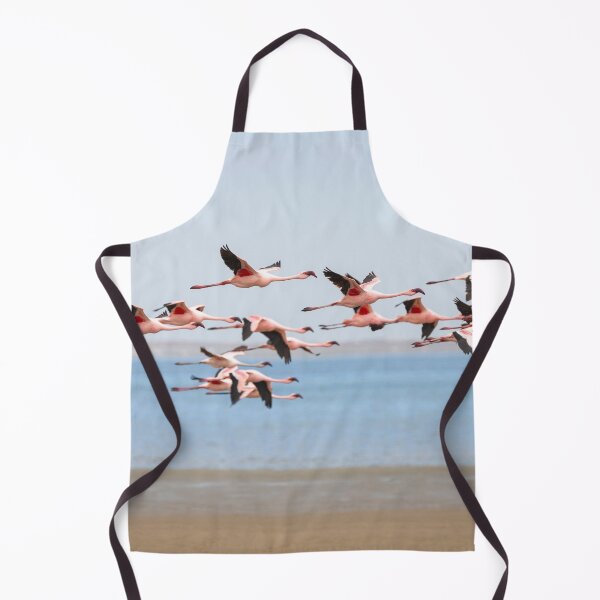 Item preview, Lesser Flamingos in flight designed and sold by AnthonyZed.