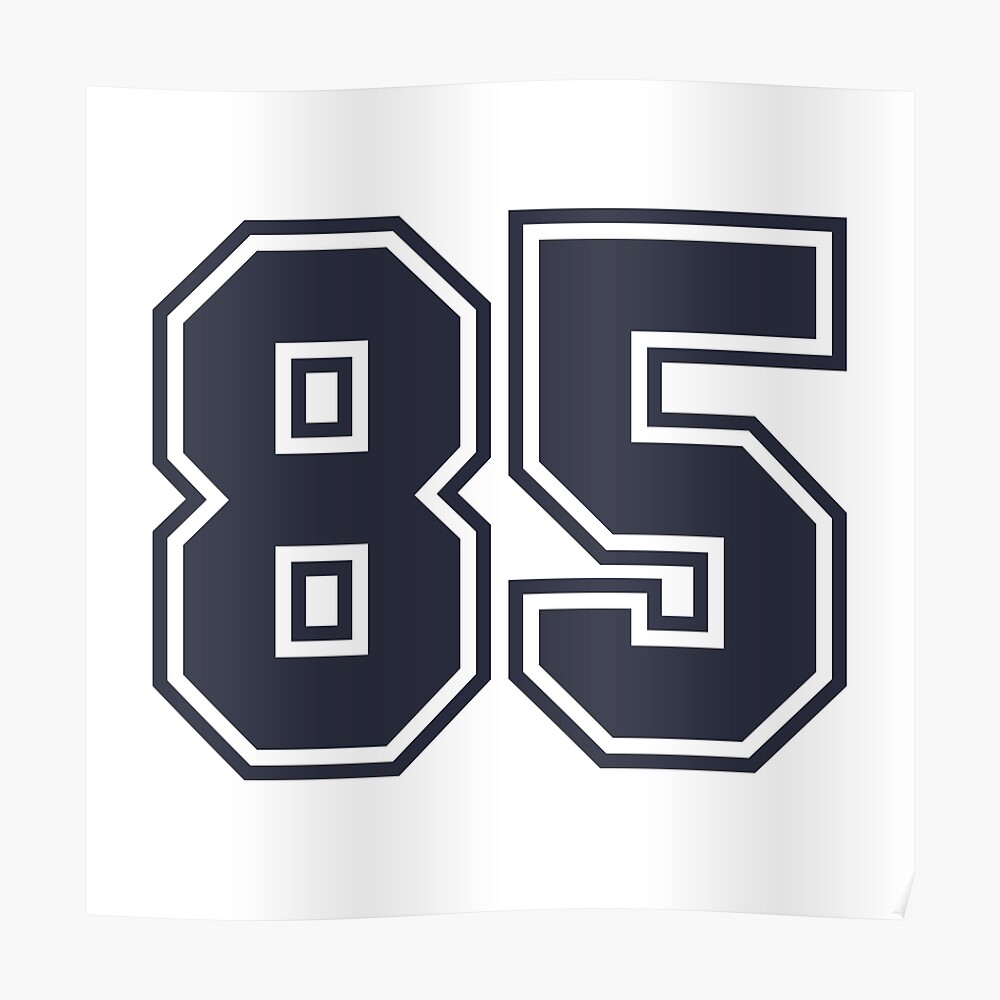 Number 14 Sports Tampa Fourteen Jersey Sticker for Sale by HelloFromAja