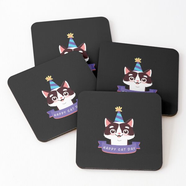 Item preview, Happy International Cat Day designed and sold by Smart Side.