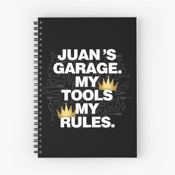 Item preview, Juan Garage My Tools, My Rules designed and sold by HelloFromAja.