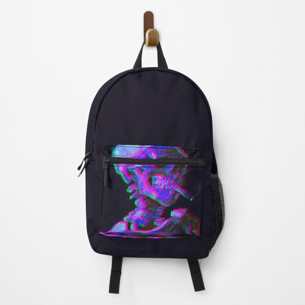 Item preview, Abstract neon Smoking skeleton skull- Vincent van gogh designed and sold by Faeblehoarder.