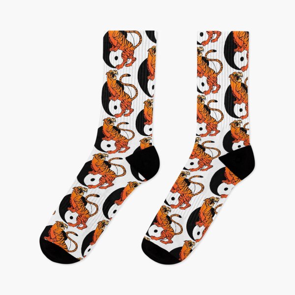 Item preview, Yin Yang and Golden Tiger Auspicious Feng Shui designed and sold by headpossum.