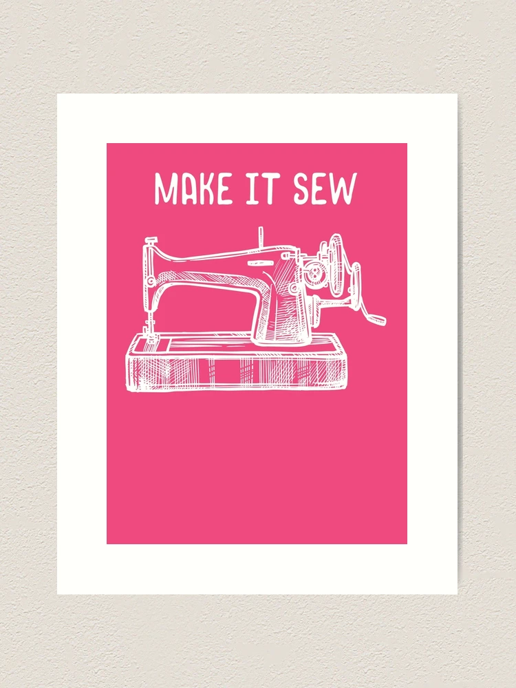 Sewciopath - Vintage Sewing Machine - Funny Sewing Lover Gift Idea