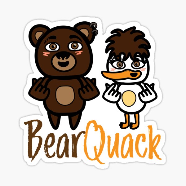 Vista previa del artículo con la obra «BearQuack Hearts 2.5», diseñado y vendido por BearQuack.
