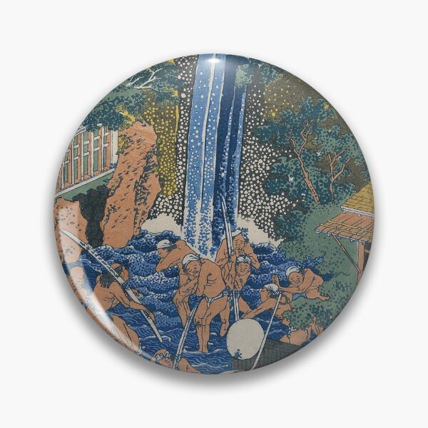Item preview, Hokusai Katsushika - Roben Waterfall At Ohyama designed and sold by artcenter.