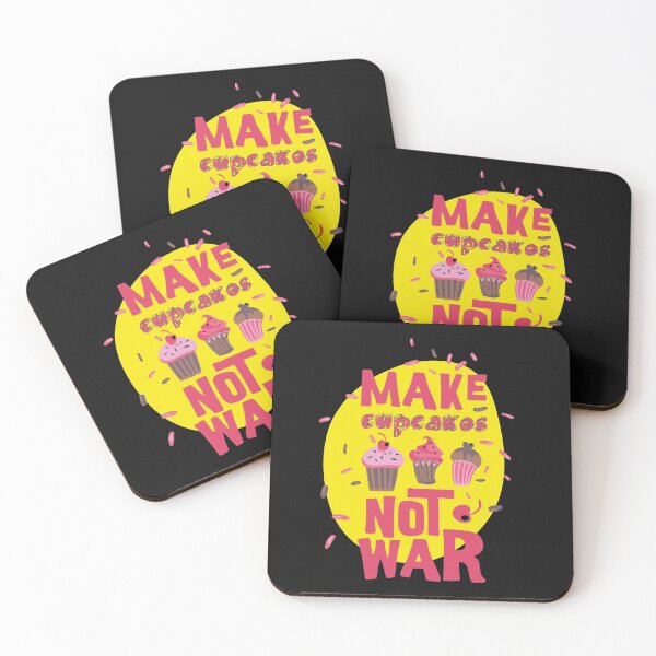Item preview, Make Cupcakes Not War designed and sold by ThommyBLN.