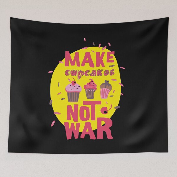 Item preview, Make Cupcakes Not War designed and sold by ThommyBLN.