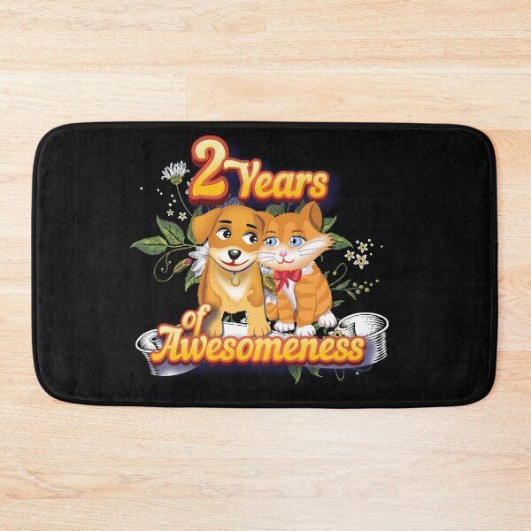 Item preview, 2 years of awesomeness! designed and sold by Cutebutfunny.