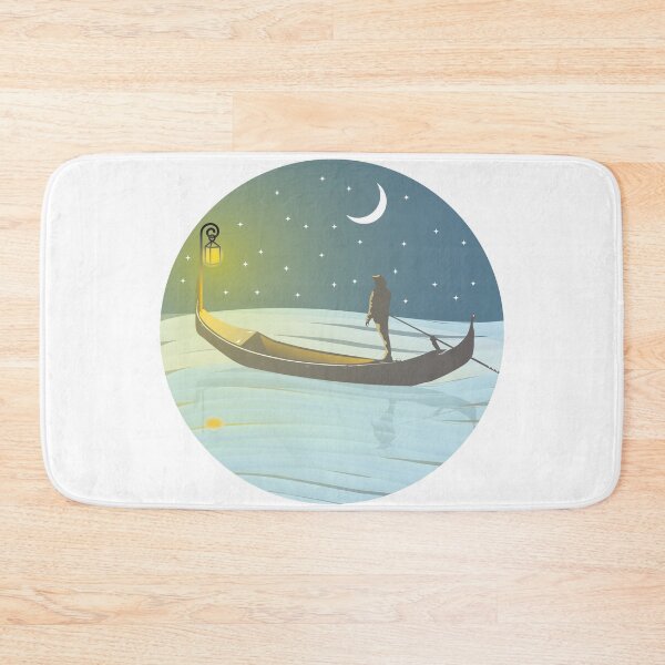 Item preview, The gondolier and the moon designed and sold by Veewell.