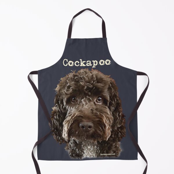 Item preview, Chocolate Brown Cockapoo Dog  designed and sold by Happy Dog Doodles.