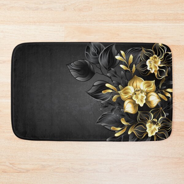 Item preview, Black Background with Black Orchid designed and sold by Blackmoon9.