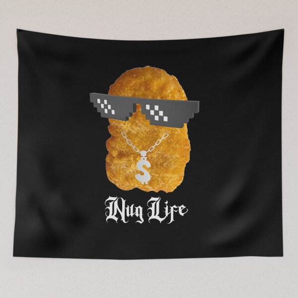 Item preview, Nug Life McDonalds Chicken Nuggets designed and sold by T-shirt-Designs.