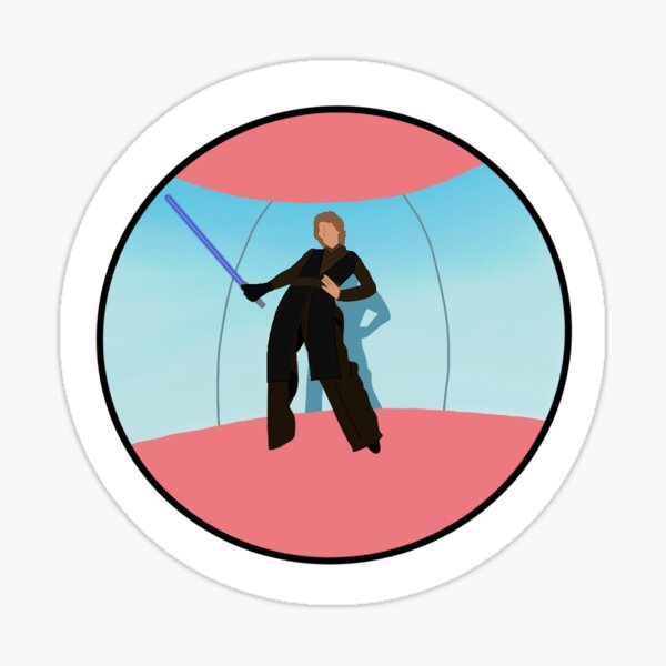 anakin styles Sticker