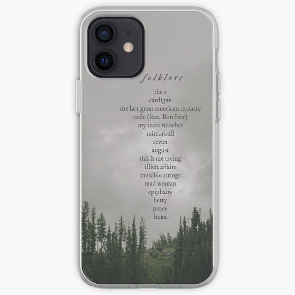 Tracklist folklorique Coque souple iPhone