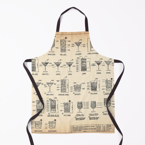 Item preview, Cocktail chart vintage art designed and sold by muharko.