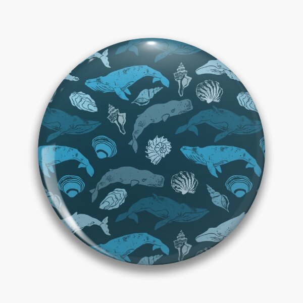 Item preview, Whales and shells designed and sold by Chelsea Swan.