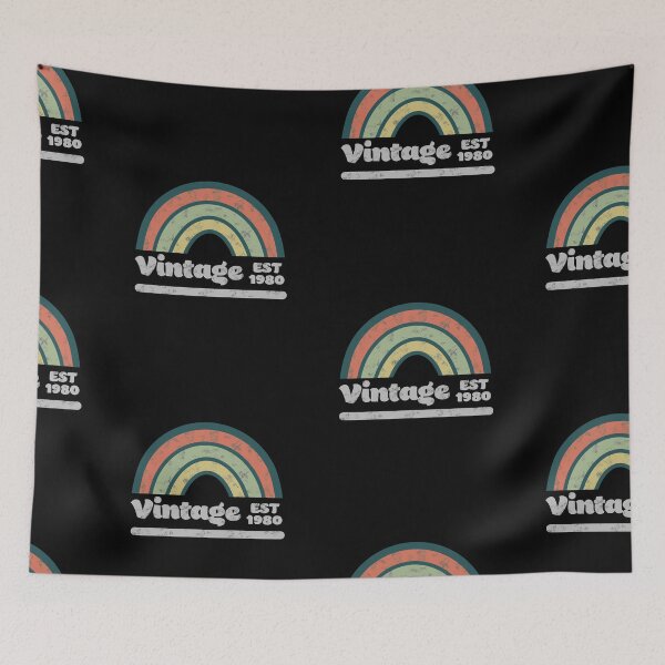 Item preview, Vintage 40th Birthday 1980 Rainbow designed and sold by Funful.