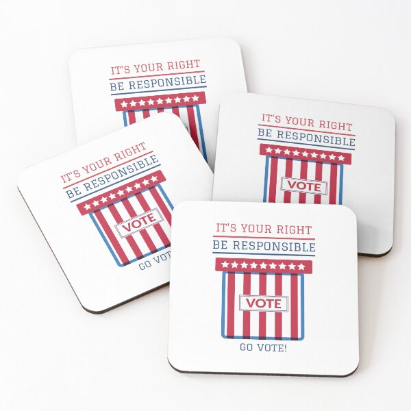 Item preview, Go Vote be responsible designed and sold by miminova.