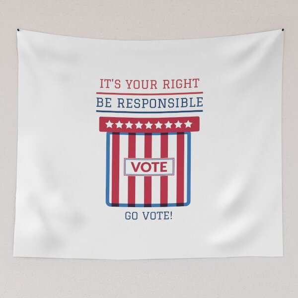 Item preview, Go Vote be responsible designed and sold by miminova.